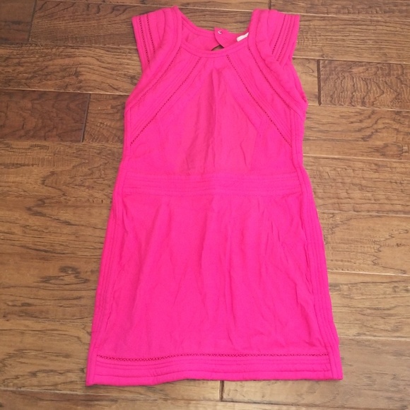 IRO DEL dress Cutout back HOT PINK - Picture 1 of 8